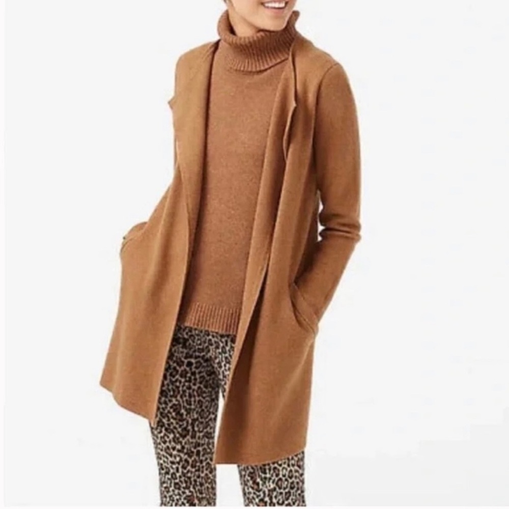 J. Crew Juliette Collarless Sweater